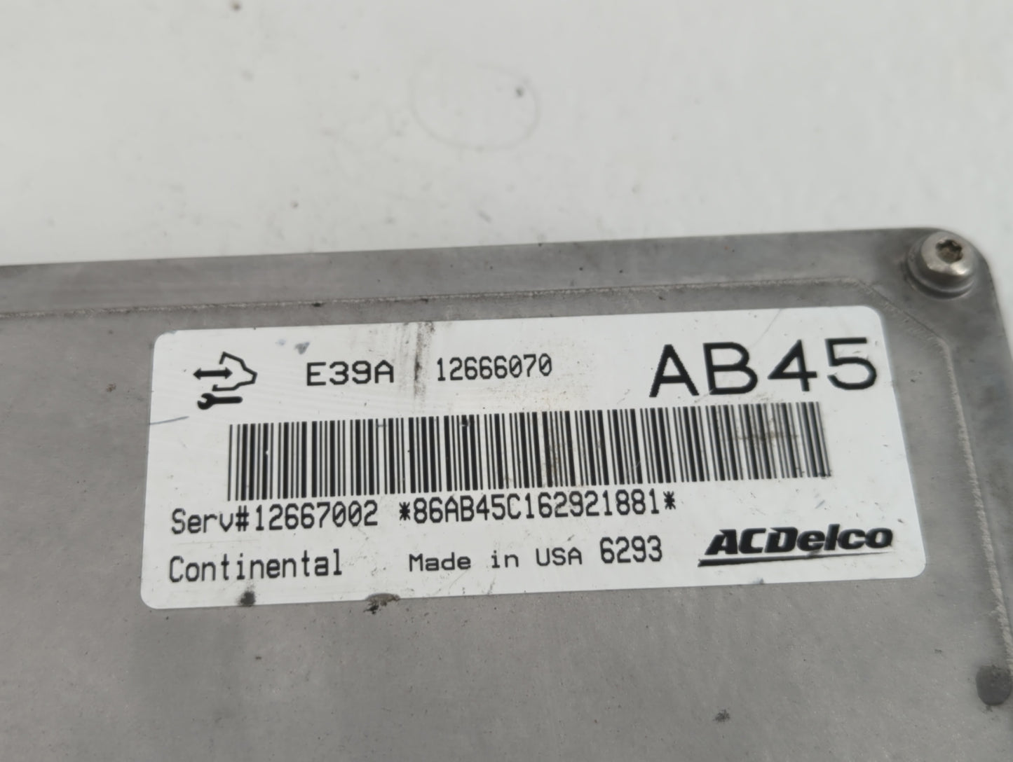 2017-2020 Chevrolet Impala PCM Engine Control Computer ECU ECM PCU OEM P/N:12666070 Fits Fits 2017 2018 2019 2020 OEM Used A