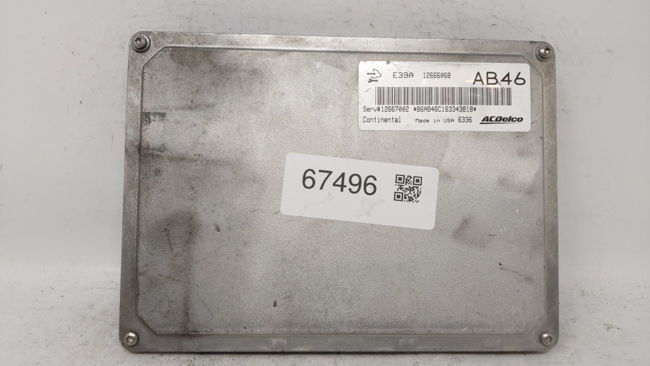 2017-2019 Chevrolet Impala PCM Engine Control Computer ECU ECM PCU OEM P/N:12667002 12667189 12685918 12666068 12694743 Fits
