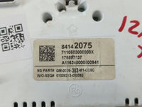 2017-2020 Chevrolet Impala Instrument Cluster Speedometer Gauges P/N:84142075 Fits Fits 2017 2018 2019 2020 OEM Used Auto Pa