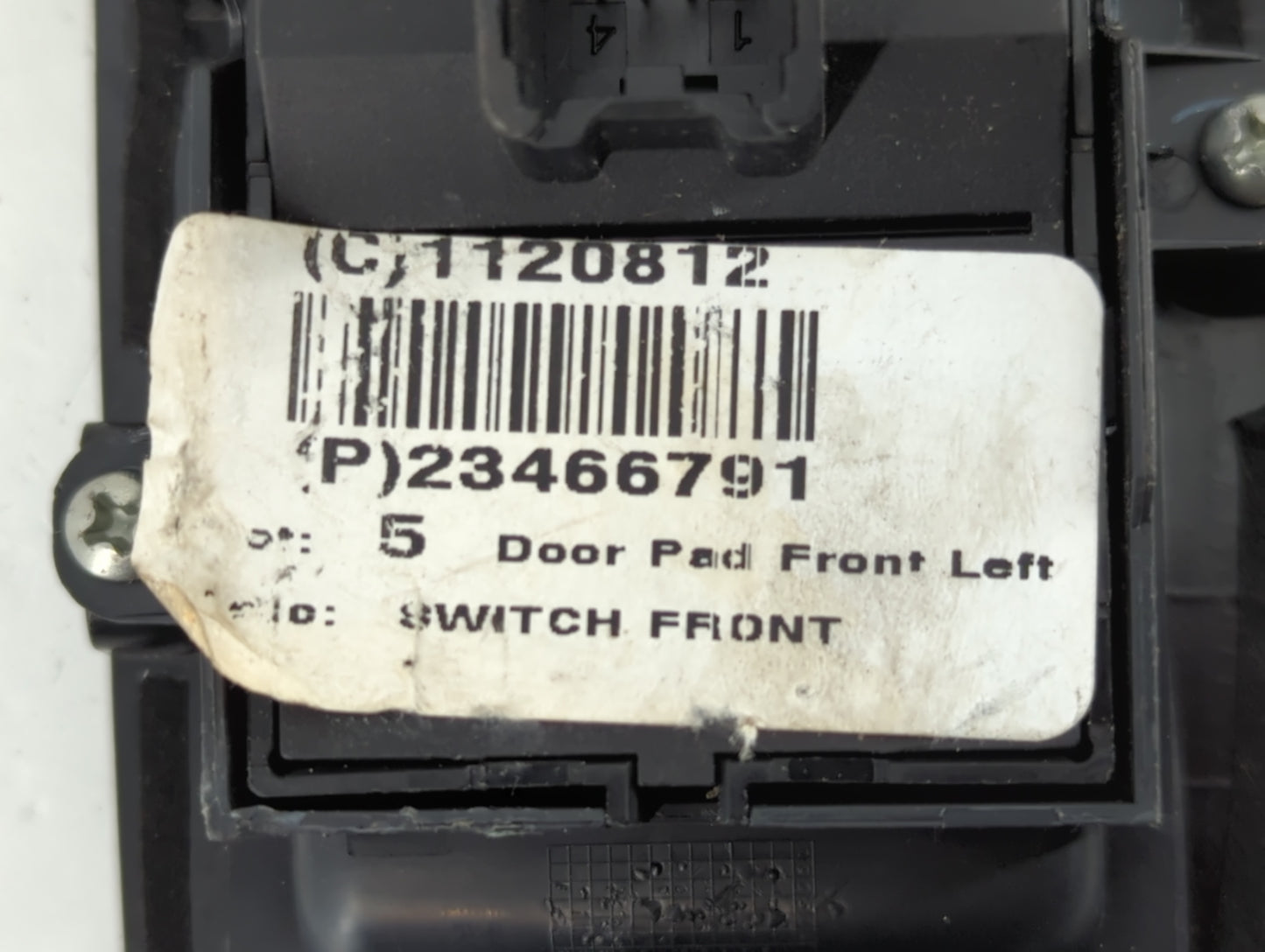 2014-2020 Chevrolet Impala Master Power Window Switch Replacement Driver Side Left P/N:1120812 23466791 Fits OEM Used Auto P