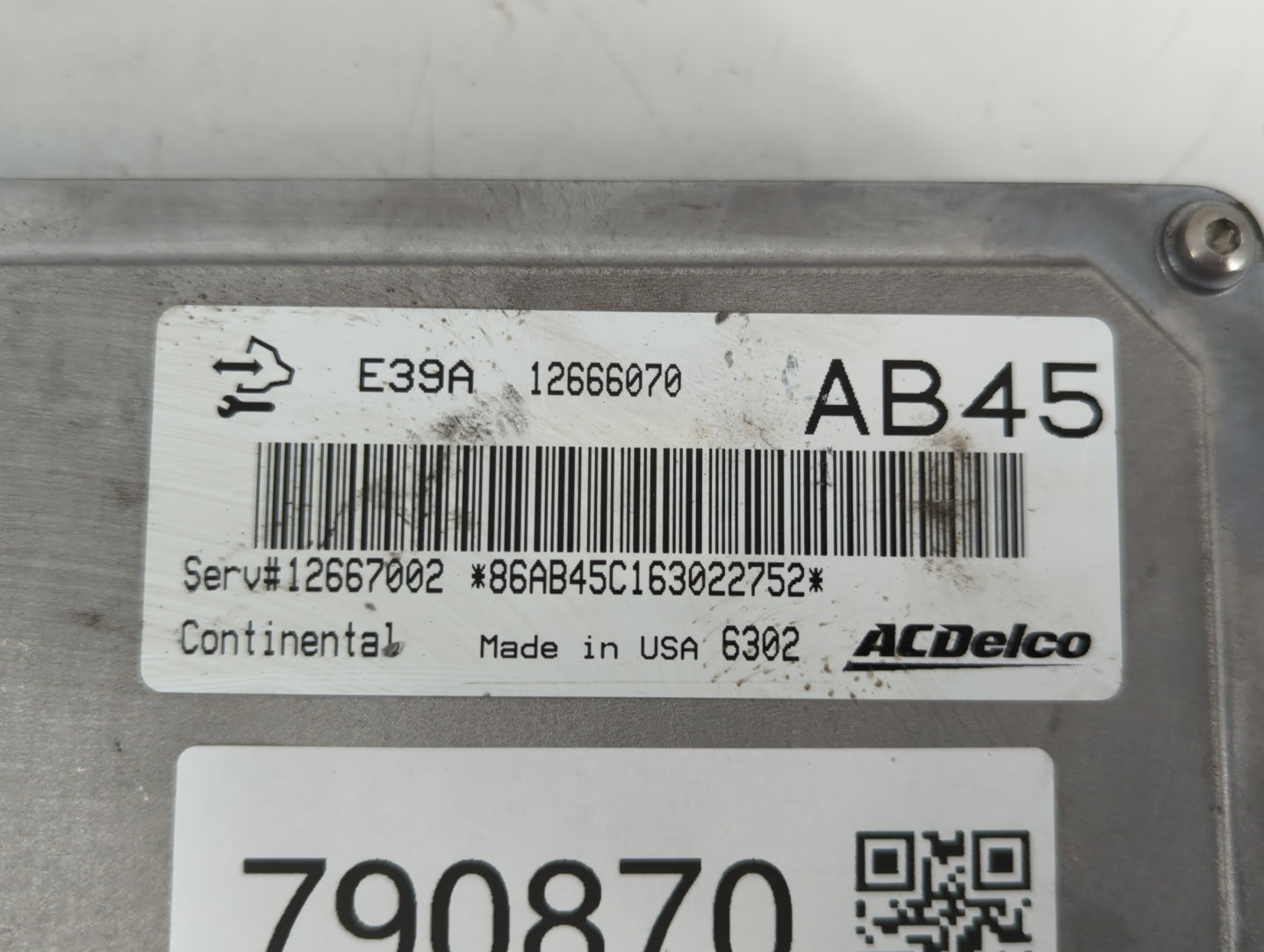 2017-2020 Chevrolet Impala PCM Engine Control Computer ECU ECM PCU OEM P/N:12667002 12666070 Fits Fits 2017 2018 2019 2020 O