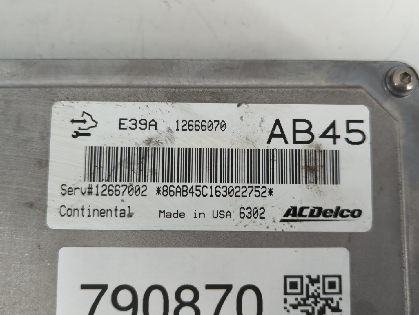 2017-2020 Chevrolet Impala PCM Engine Control Computer ECU ECM PCU OEM P/N:12667002 12666070 Fits Fits 2017 2018 2019 2020 O