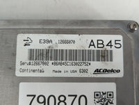 2017-2020 Chevrolet Impala PCM Engine Control Computer ECU ECM PCU OEM P/N:12667002 12666070 Fits Fits 2017 2018 2019 2020 O