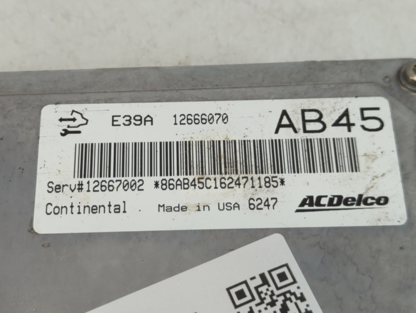 2017-2020 Chevrolet Impala PCM Engine Control Computer ECU ECM PCU OEM P/N:12666070 Fits Fits 2017 2018 2019 2020 OEM Used A