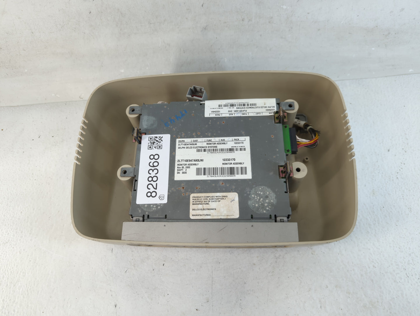 2015-2020 Chevrolet Impala Radio AM FM Cd Player Receiver Replacement P/N:12233170 Fits Fits 2015 2016 2017 2018 2019 2020 O