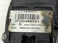 2014-2020 Chevrolet Impala Master Power Window Switch Replacement Driver Side Left P/N:23466791 Fits OEM Used Auto Parts - O