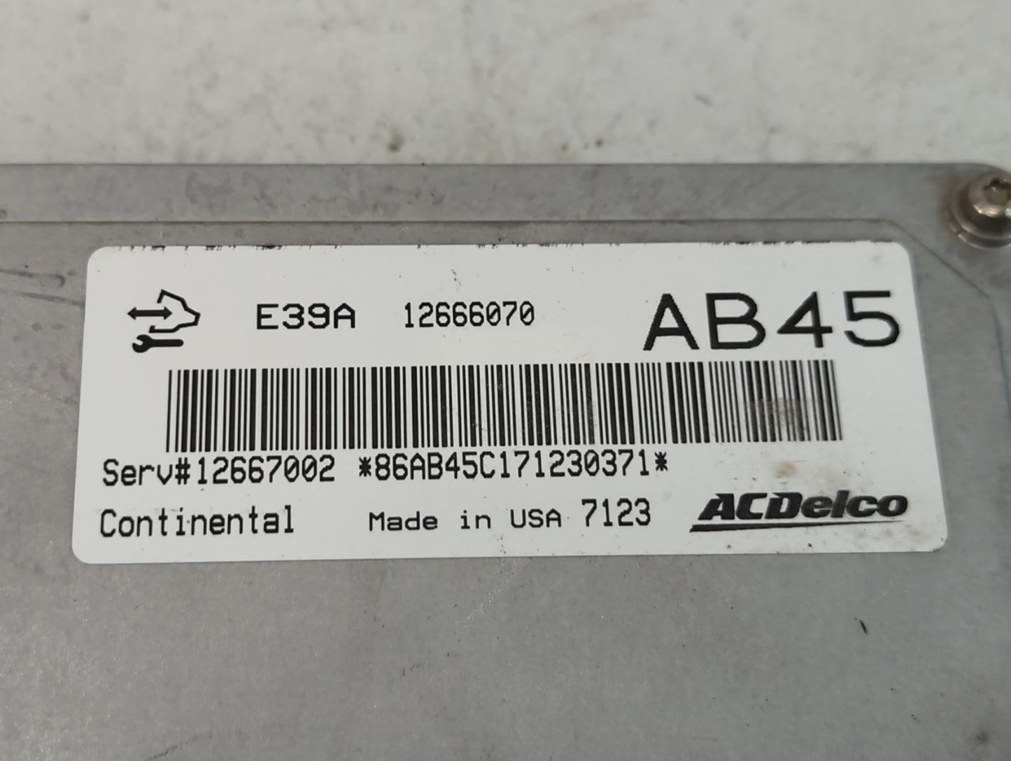 2017-2020 Chevrolet Impala PCM Engine Control Computer ECU ECM PCU OEM P/N:12666070 12667002 Fits Fits 2017 2018 2019 2020 O