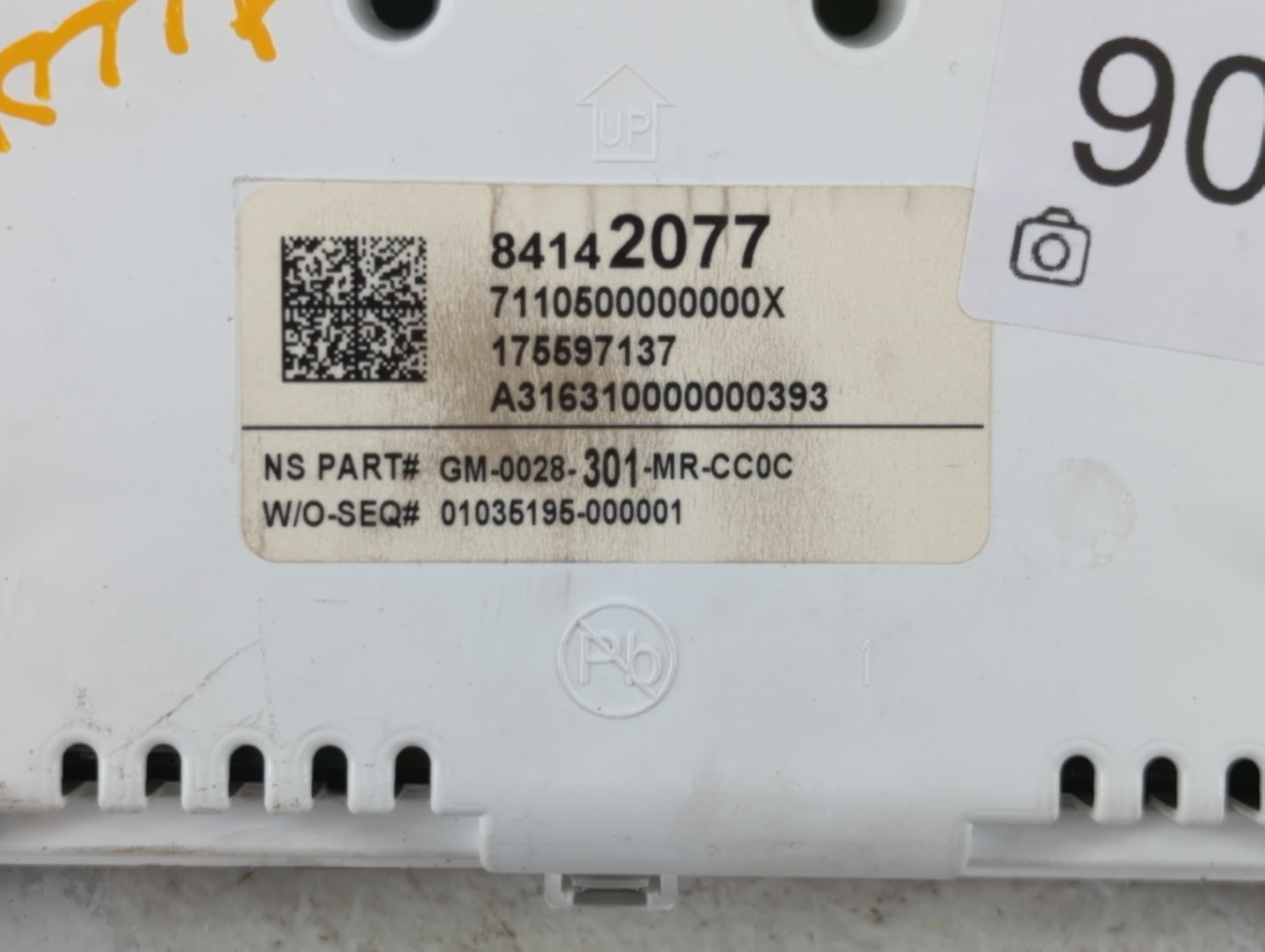 2017-2020 Chevrolet Impala Instrument Cluster Speedometer Gauges P/N:84142077 Fits Fits 2017 2018 2019 2020 OEM Used Auto Pa