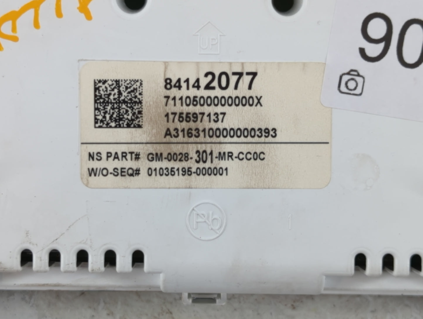 2017-2020 Chevrolet Impala Instrument Cluster Speedometer Gauges P/N:84142077 Fits Fits 2017 2018 2019 2020 OEM Used Auto Pa