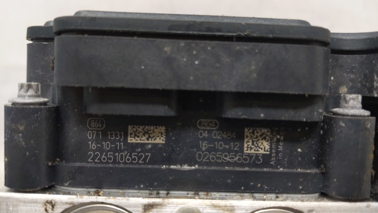 2017 Chevrolet Malibu ABS Pump Control Module Replacement P/N:2265106527 Fits OEM Used Auto Parts - Oemusedautoparts1.com