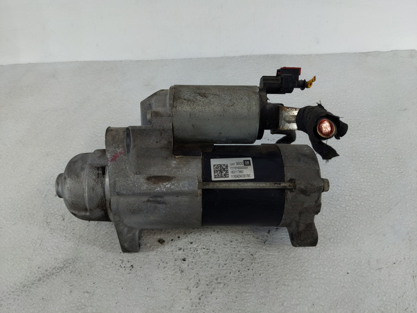 2017-2021 Chevrolet Malibu Car Starter Motor Solenoid OEM P/N:12673600 Fits Fits 2017 2018 2019 2020 2021 2022 OEM Used Auto