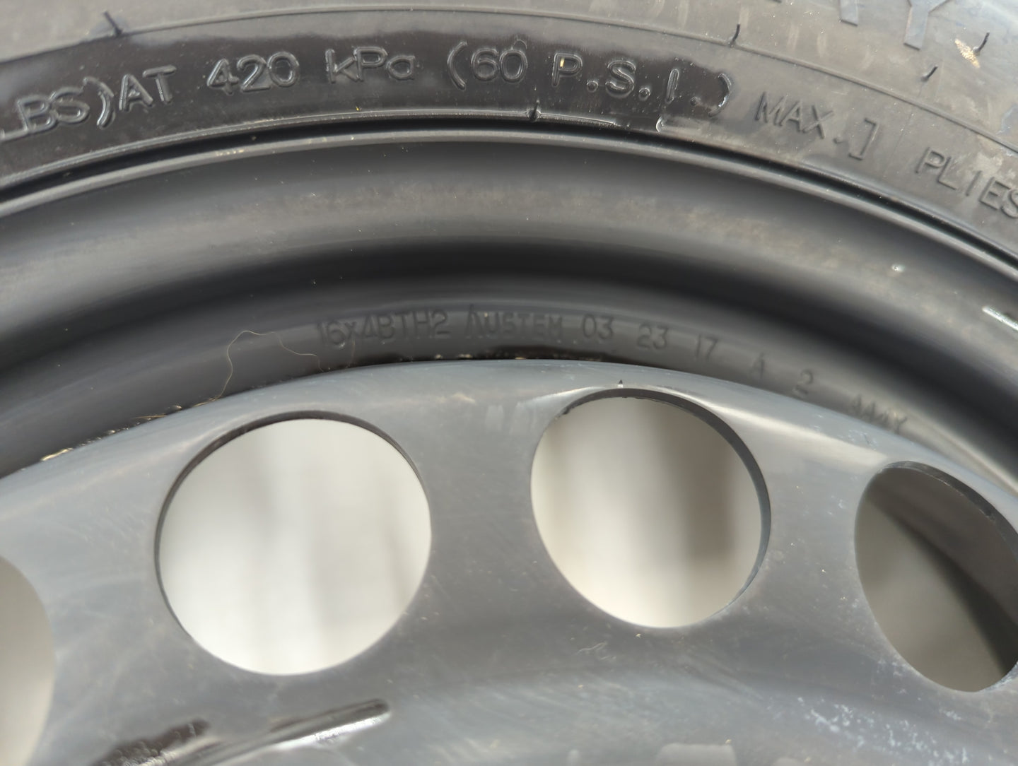 2016-2022 Chevrolet Malibu Spare Donut Tire Wheel Rim Oem - Oemusedautoparts1.com