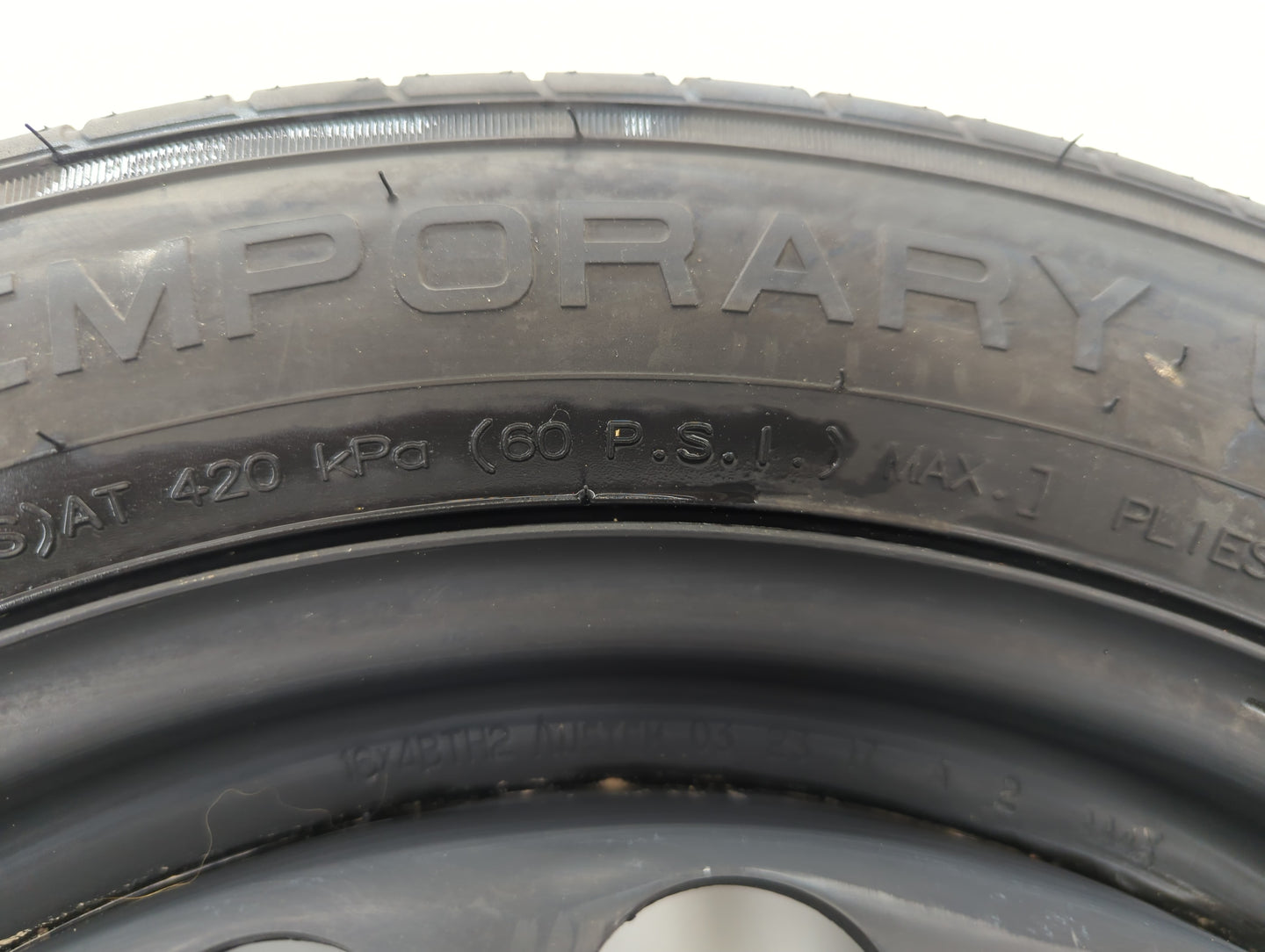 2016-2022 Chevrolet Malibu Spare Donut Tire Wheel Rim Oem - Oemusedautoparts1.com