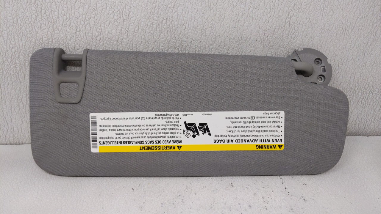 2016-2019 Chevrolet Malibu Sun Visor Shade Replacement Driver Left Mirror Fits Fits 2016 2017 2018 2019 OEM Used Auto Parts 