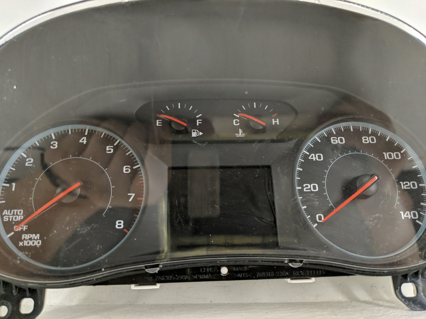 2017-2018 Chevrolet Malibu Instrument Cluster Speedometer Gauges P/N:84075670 Fits Fits 2017 2018 OEM Used Auto Parts - Oemu