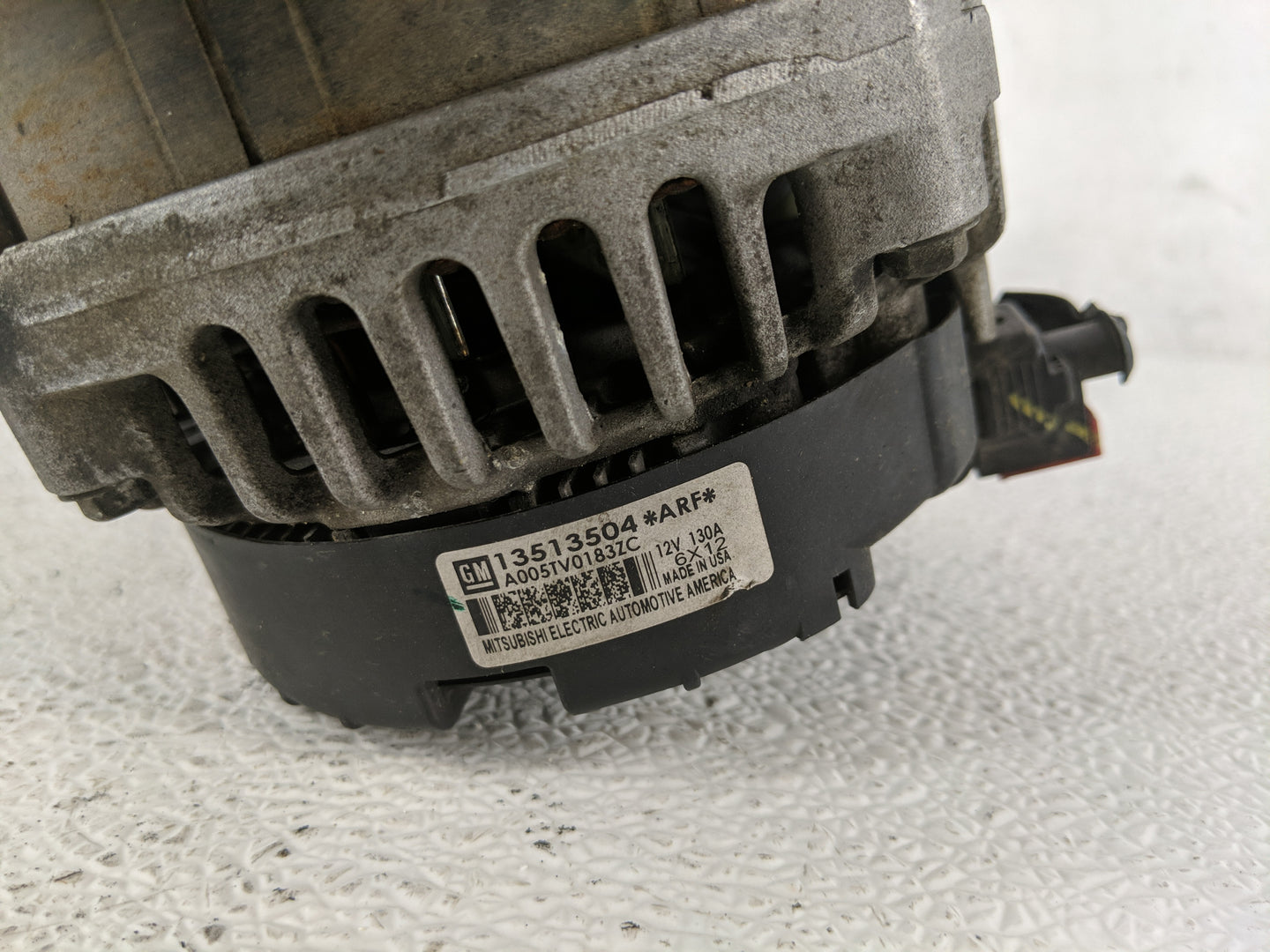 2016-2018 Chevrolet Malibu Alternator Replacement Generator Charging Assembly Engine OEM P/N:13513504 Fits OEM Used Auto Par