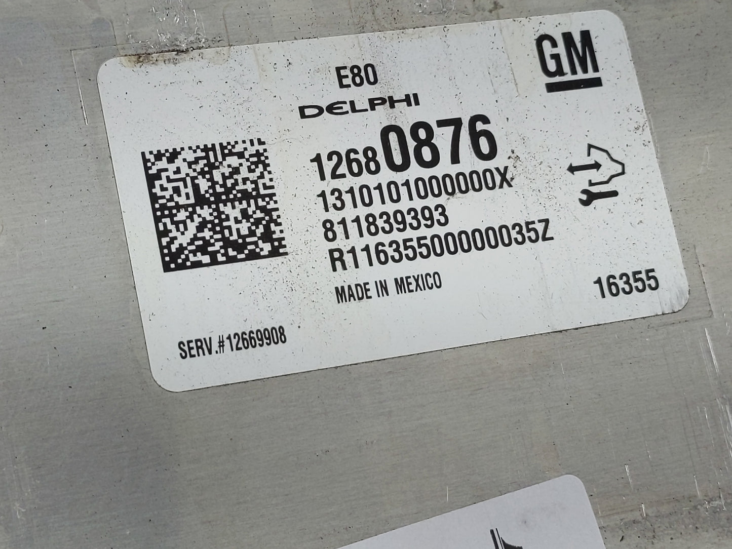 2017-2021 Chevrolet Malibu PCM Engine Control Computer ECU ECM PCU OEM P/N:12680876 12697902 Fits OEM Used Auto Parts - Oemu