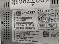2017-2018 Chevrolet Malibu Radio AM FM Cd Player Receiver Replacement P/N:555343750 42532827 Fits Fits 2017 2018 2019 2020 2