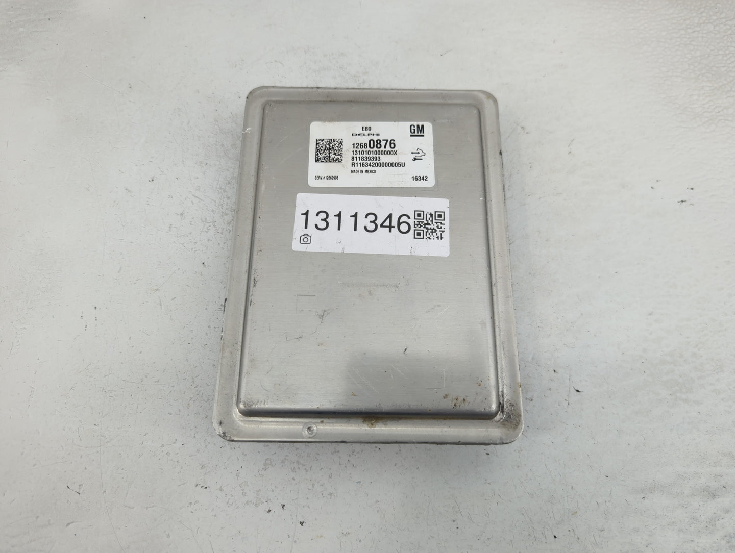 2017-2021 Chevrolet Malibu PCM Engine Control Computer ECU ECM PCU OEM P/N:811839393 12680876 Fits OEM Used Auto Parts - Oem