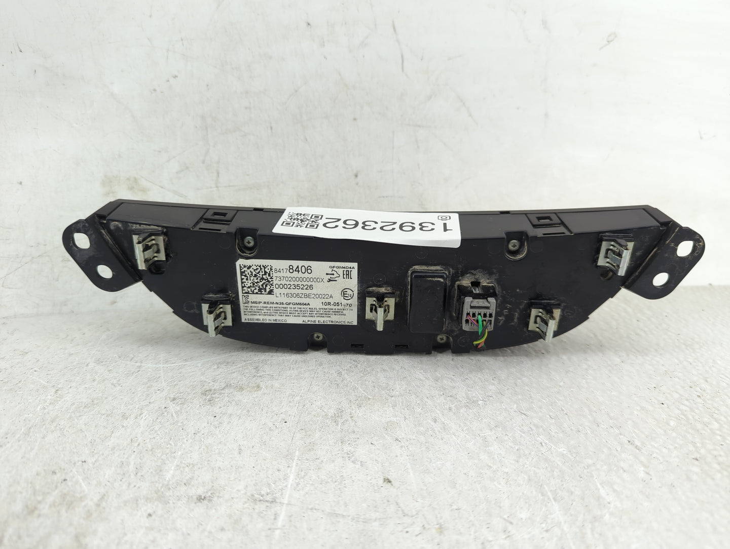 2016-2017 Chevrolet Malibu Climate Control Module Temperature AC/Heater Replacement P/N:000235226 84178406 Fits Fits 2016 20