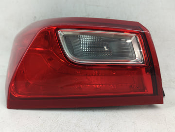 2016-2021 Chevrolet Malibu Tail Light Assembly Driver Left OEM P/N:84132376 Fits Fits 2016 2017 2018 2019 2020 2021 OEM Used Auto Parts