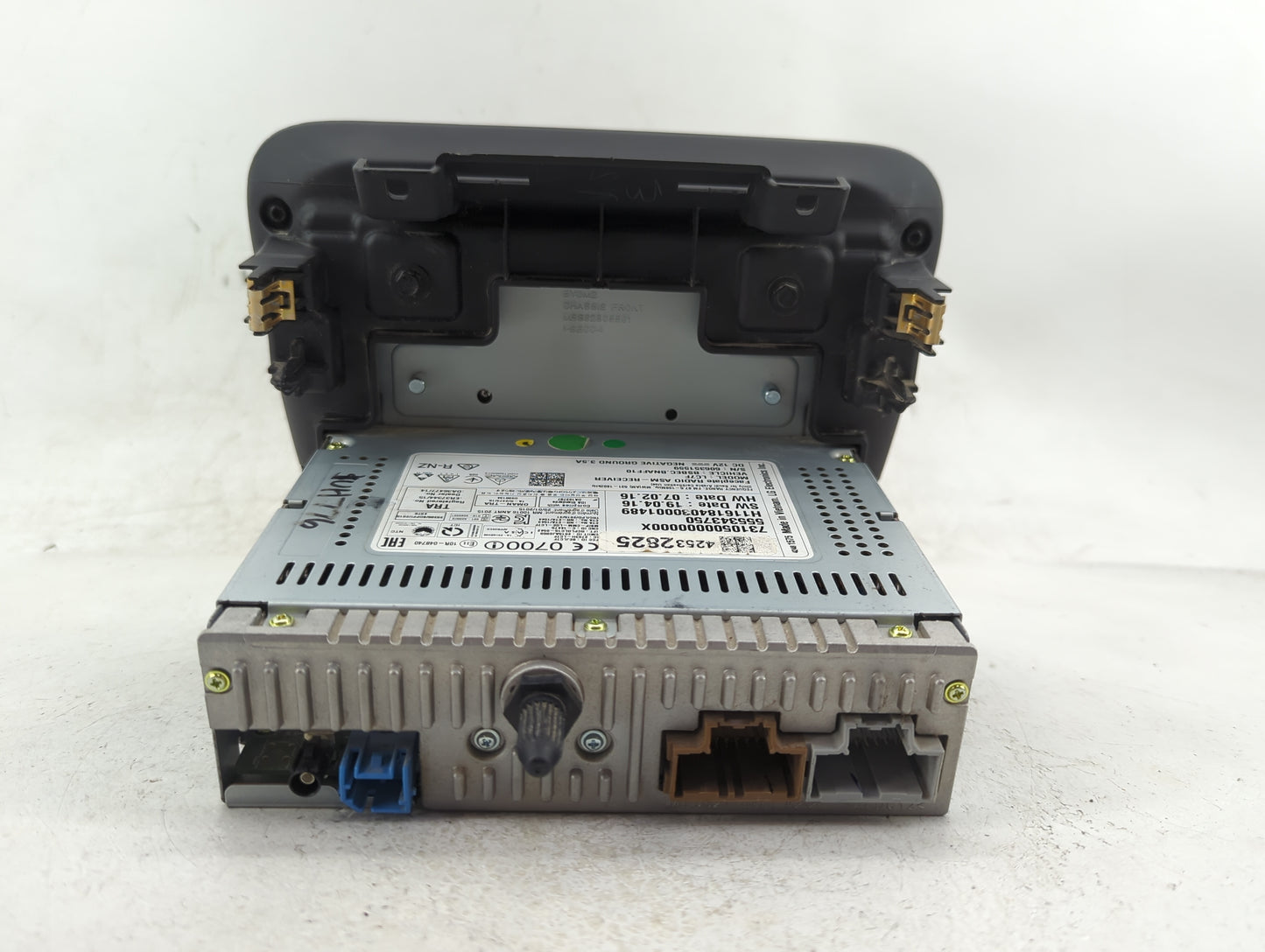 2017 Chevrolet Malibu Radio AM FM Cd Player Receiver Replacement P/N:42532825 Fits Fits 2018 2019 2020 OEM Used Auto Parts -