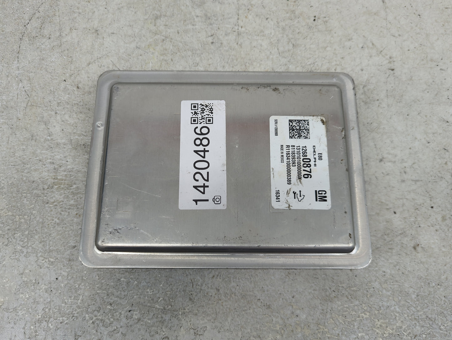 2017-2021 Chevrolet Malibu PCM Engine Control Computer ECU ECM PCU OEM P/N:12680876 12669908 Fits OEM Used Auto Parts - Oemu