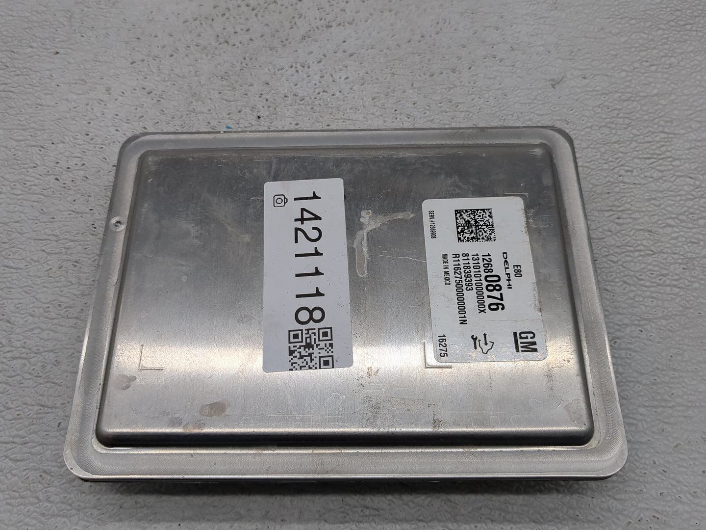 2017-2021 Chevrolet Malibu PCM Engine Control Computer ECU ECM PCU OEM P/N:12680876 12669908 Fits OEM Used Auto Parts - Oemu