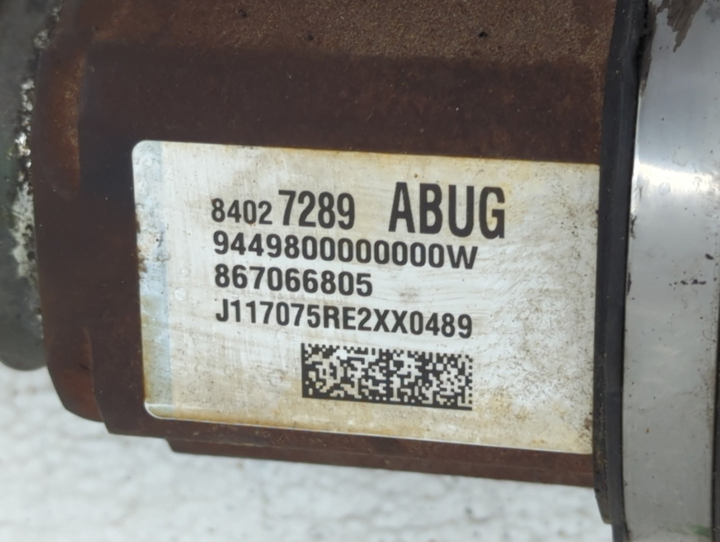 2016-2018 Chevrolet Malibu Axle Shaft Front Passenger Cv C/v - Oemusedautoparts1.com