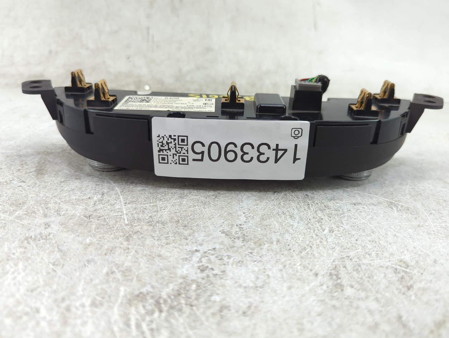 2016-2017 Chevrolet Malibu Climate Control Module Temperature AC/Heater Replacement P/N:8417 8406 QFGM4D4A Fits Fits 2016 20