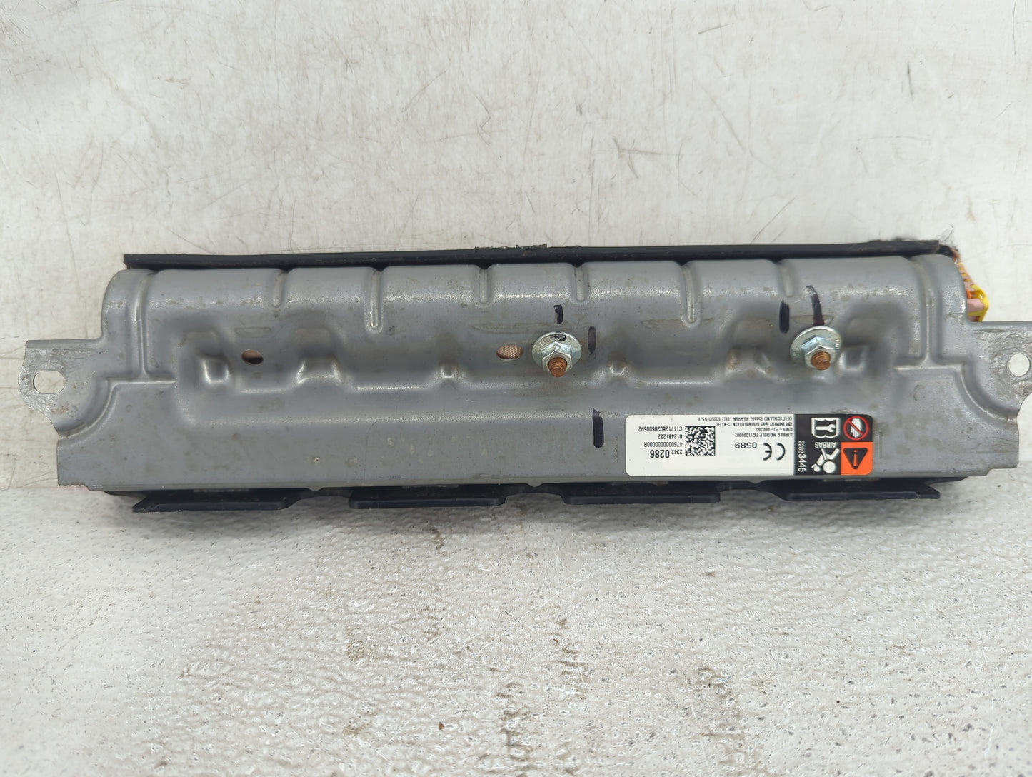 2016-2021 Chevrolet Malibu Air Bag Passenger Right Dashboard OEM P/N:23420286 13447717 Fits Fits 2016 2017 2018 2019 2020 20