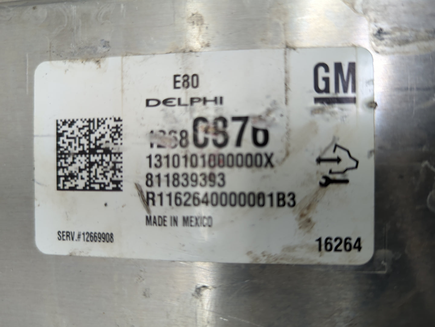 2017-2021 Chevrolet Malibu PCM Engine Control Computer ECU ECM PCU OEM P/N:12668C976 12669908 Fits OEM Used Auto Parts - Oem