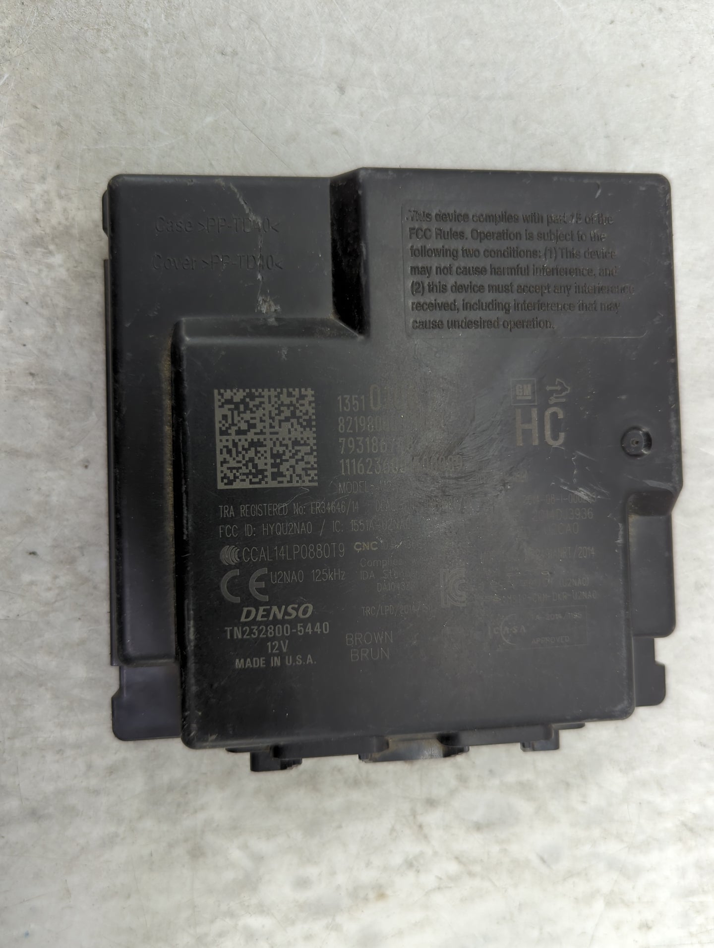 2017-2018 Chevrolet Malibu Locking Control Module - Oemusedautoparts1.com
