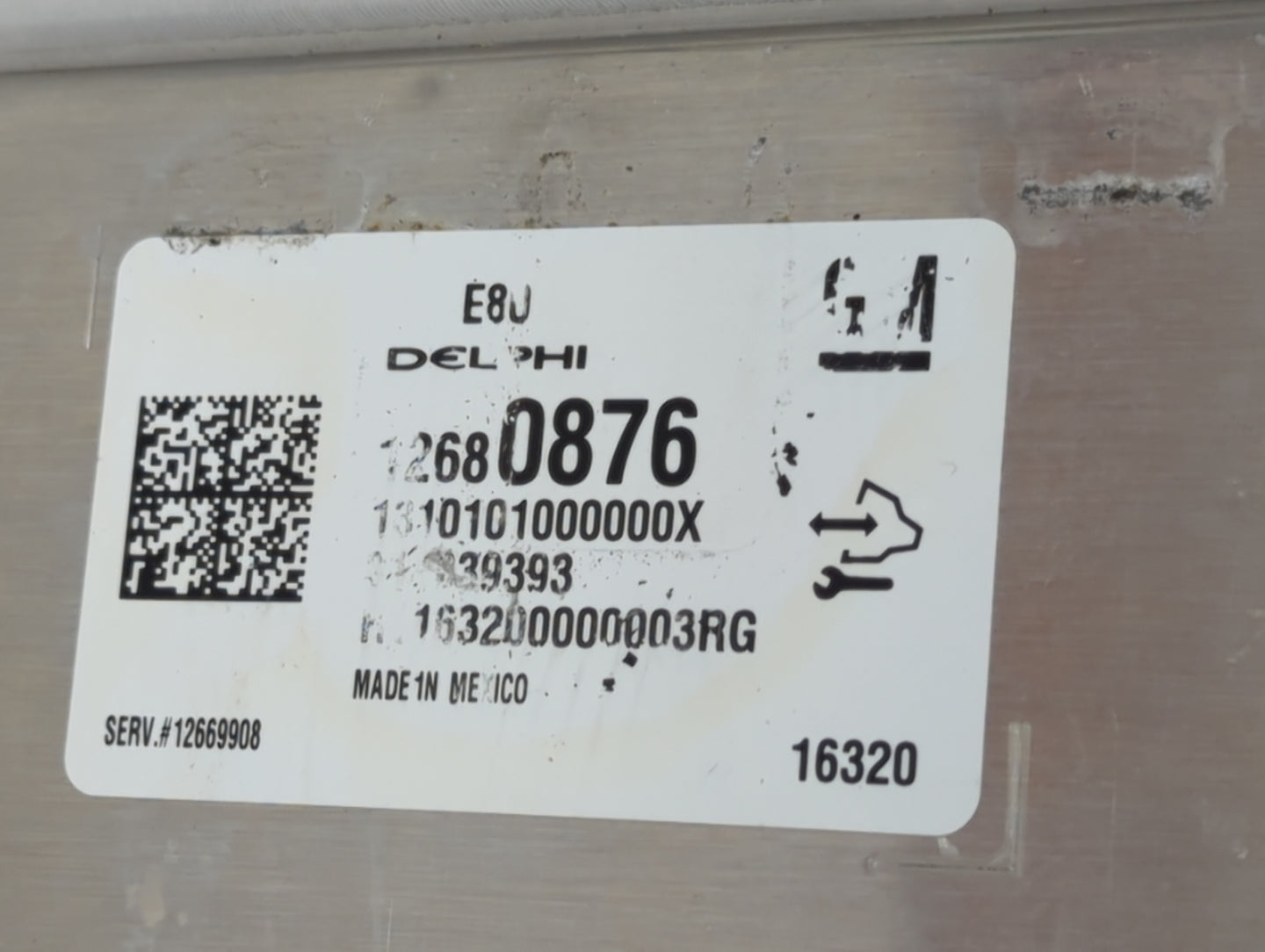 2017-2021 Chevrolet Malibu PCM Engine Control Computer ECU ECM PCU OEM P/N:12680876 12669908 Fits OEM Used Auto Parts - Oemu