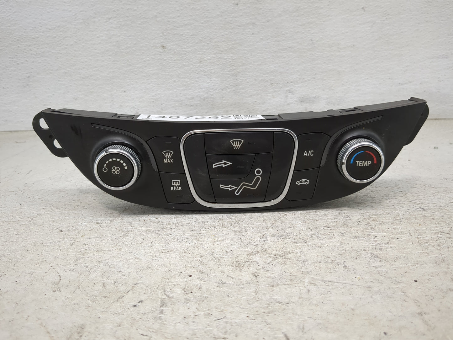 2016-2017 Chevrolet Malibu Climate Control Module Temperature AC/Heater Replacement P/N:QFGM4D4A MSIP-REM-N25-QFGM504A Fits 
