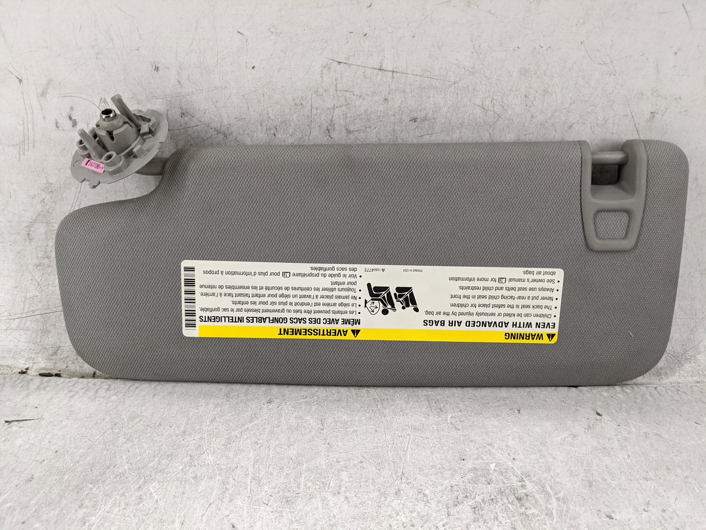2016-2021 Chevrolet Malibu Sun Visor Shade Replacement Passenger Right Mirror Fits Fits 2016 2017 2018 2019 2020 2021 OEM Us