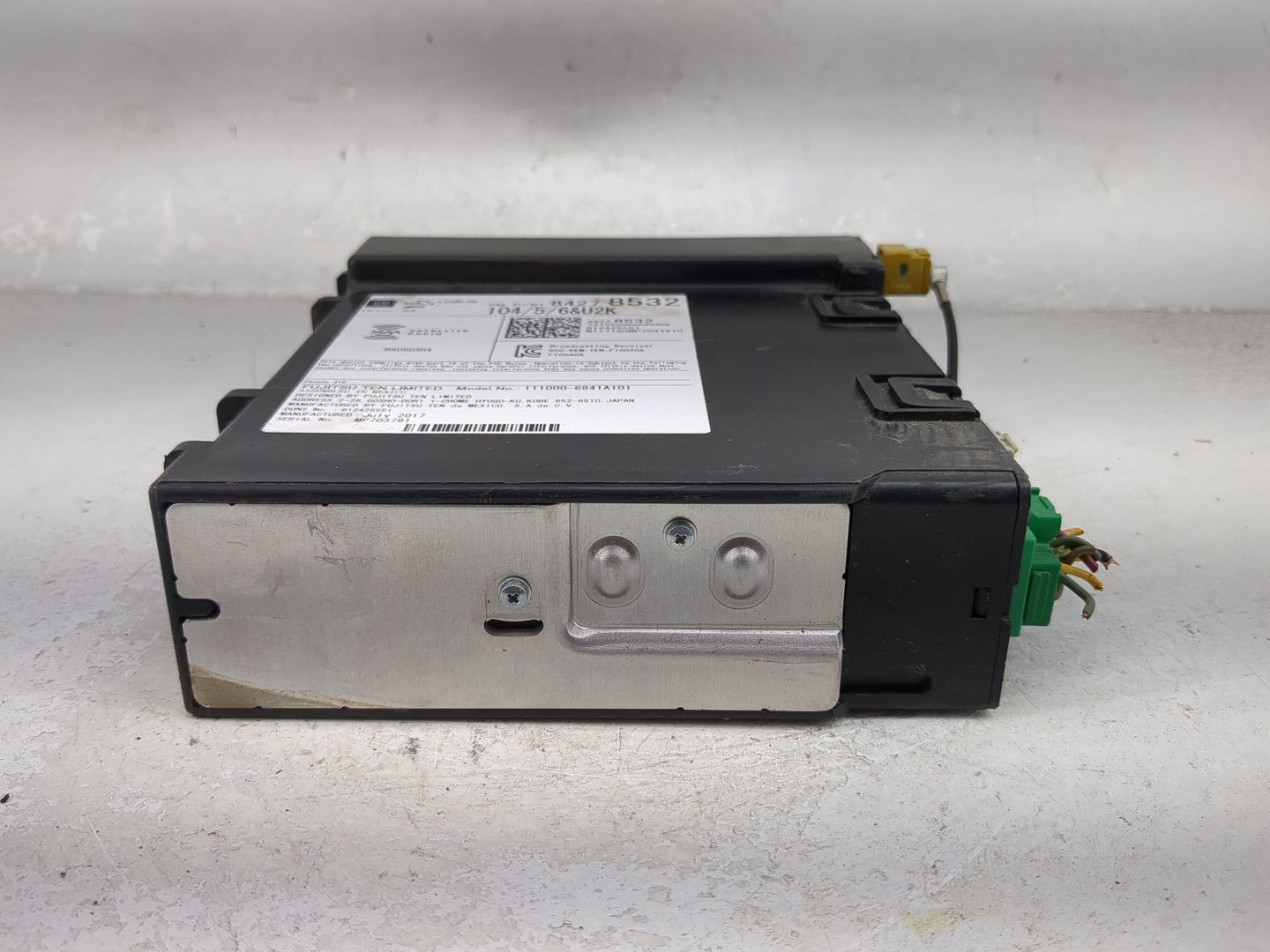 2017 Chevrolet Malibu Radio AM FM Cd Player Receiver Replacement P/N:84278532 TT1000-6841A101, FT0040A, KCC-REM-TEN-FT0040A 