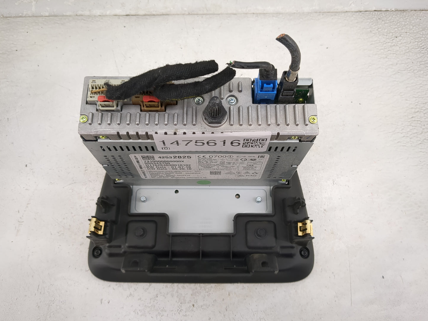 2017 Chevrolet Malibu Radio AM FM Cd Player Receiver Replacement P/N:42532825 555343750 Fits Fits 2018 2019 2020 OEM Used Au