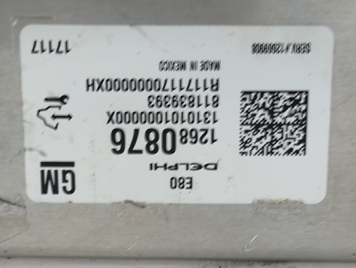 2017-2021 Chevrolet Malibu PCM Engine Control Computer ECU ECM PCU OEM P/N:12680876 13101010000000X OEM Used Auto Parts - Oe