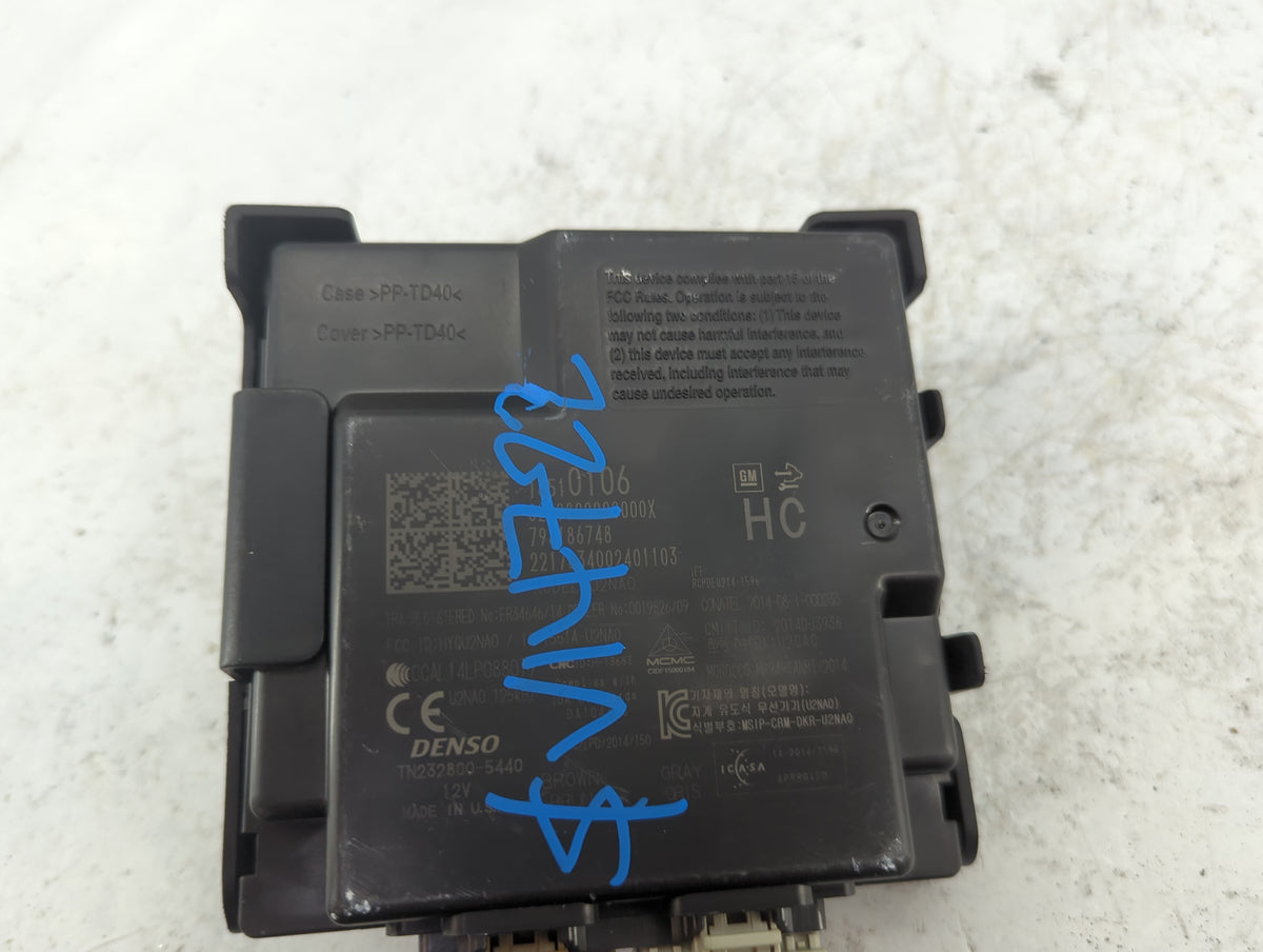 2017-2018 Chevrolet Malibu Body Control Module Bcm 1517560 - Oemusedautoparts1.com