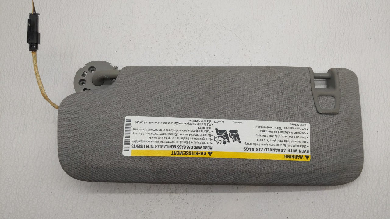 2016-2019 Chevrolet Malibu Sun Visor Shade Replacement Passenger Right Mirror Fits Fits 2016 2017 2018 2019 OEM Used Auto Pa