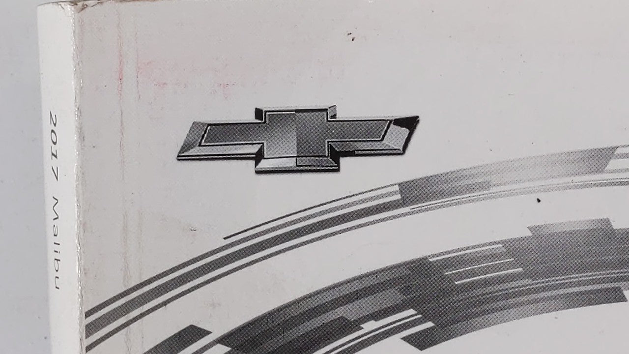 2017 Chevrolet Malibu Owners Manual Book Guide OEM Used Auto Parts - Oemusedautoparts1.com