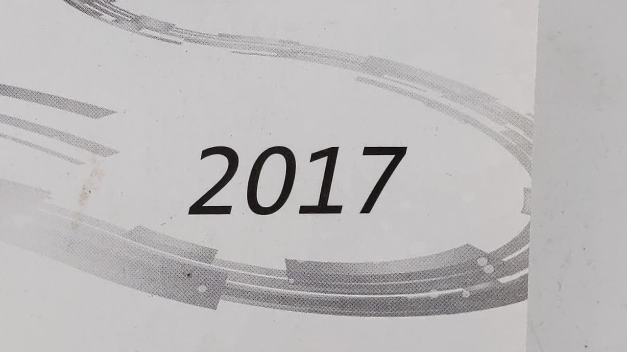 2017 Chevrolet Malibu Owners Manual Book Guide OEM Used Auto Parts - Oemusedautoparts1.com