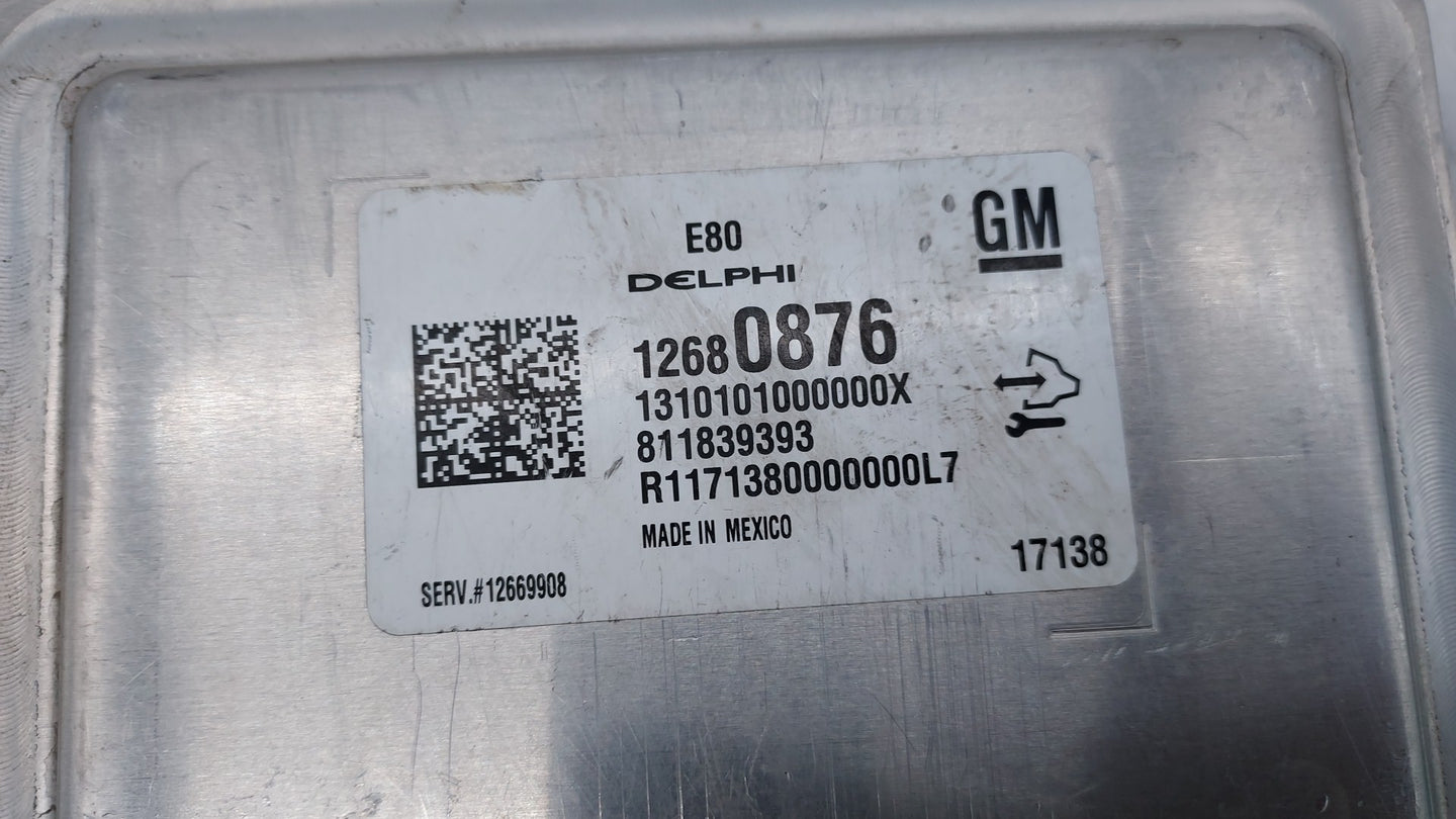 2017-2021 Chevrolet Malibu PCM Engine Control Computer ECU ECM PCU OEM P/N:12692812 12687467 Fits OEM Used Auto Parts - Oemu