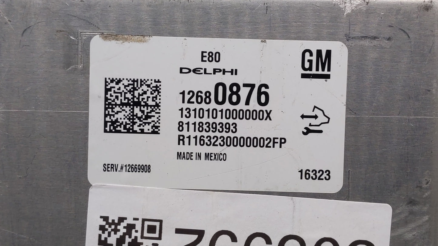 2017-2018 Chevrolet Malibu PCM Engine Control Computer ECU ECM PCU OEM P/N:12692812 12687467, 12696201 Fits Fits 2017 2018 2