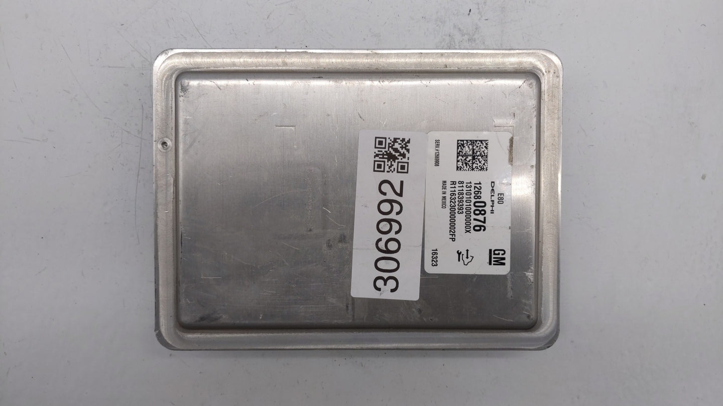2017-2018 Chevrolet Malibu PCM Engine Control Computer ECU ECM PCU OEM P/N:12692812 12687467, 12696201 Fits Fits 2017 2018 2