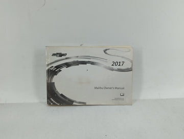 2017 Chevrolet Malibu Owners Manual Book Guide OEM Used Auto Parts - Oemusedautoparts1.com