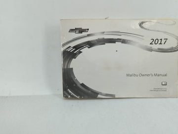 2017 Chevrolet Malibu Owners Manual Book Guide OEM Used Auto Parts