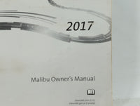 2017 Chevrolet Malibu Owners Manual Book Guide OEM Used Auto Parts - Oemusedautoparts1.com
