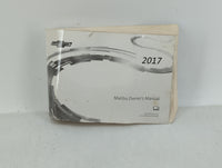 2017 Chevrolet Malibu Owners Manual Book Guide OEM Used Auto Parts - Oemusedautoparts1.com